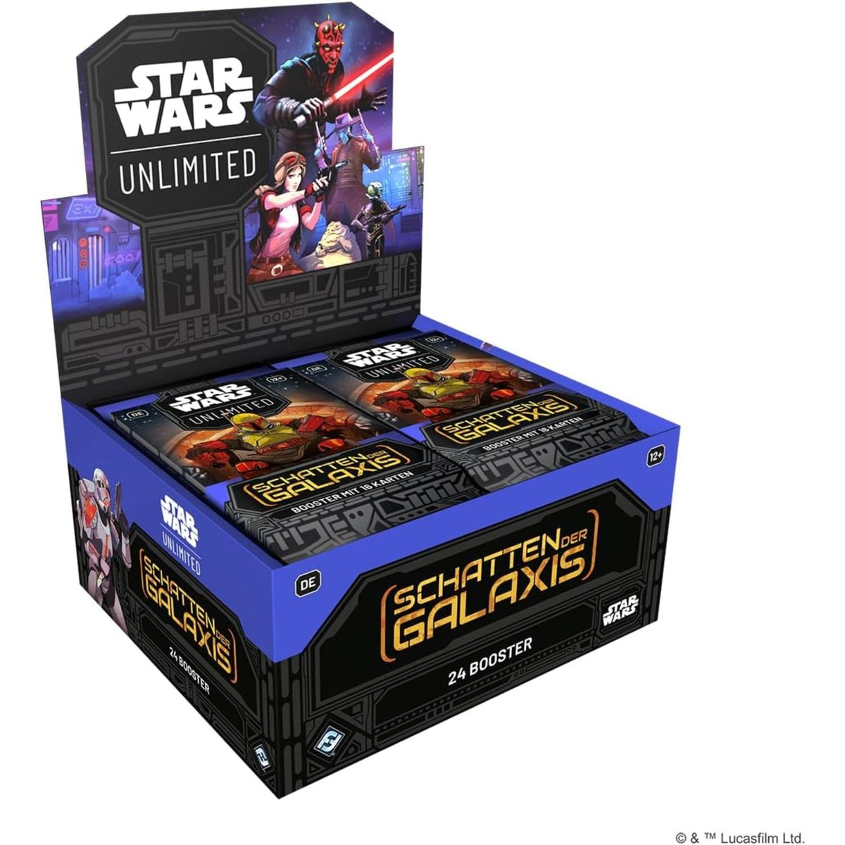 Star Wars Unlimited Shadows of the Galaxy Booster Display deutsch