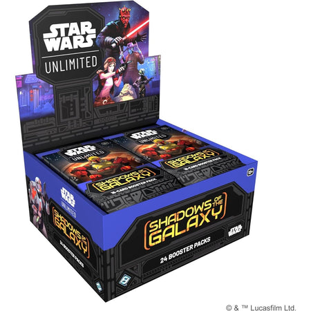 Star Wars Unlimited Shadows of the Galaxy Booster Display englisch