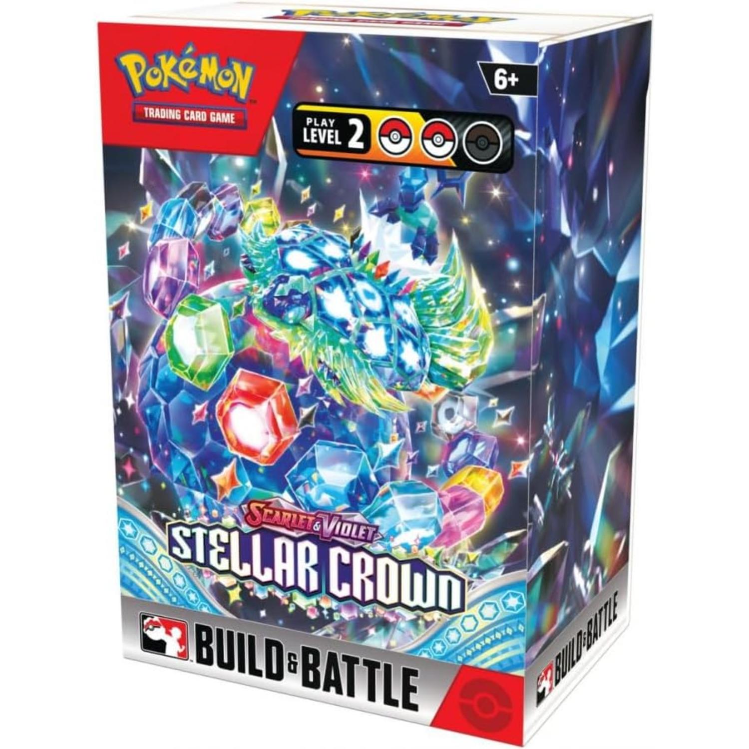 Pokémon Scarlet & Violet Stellar Crown Build & Battle Kit englisch