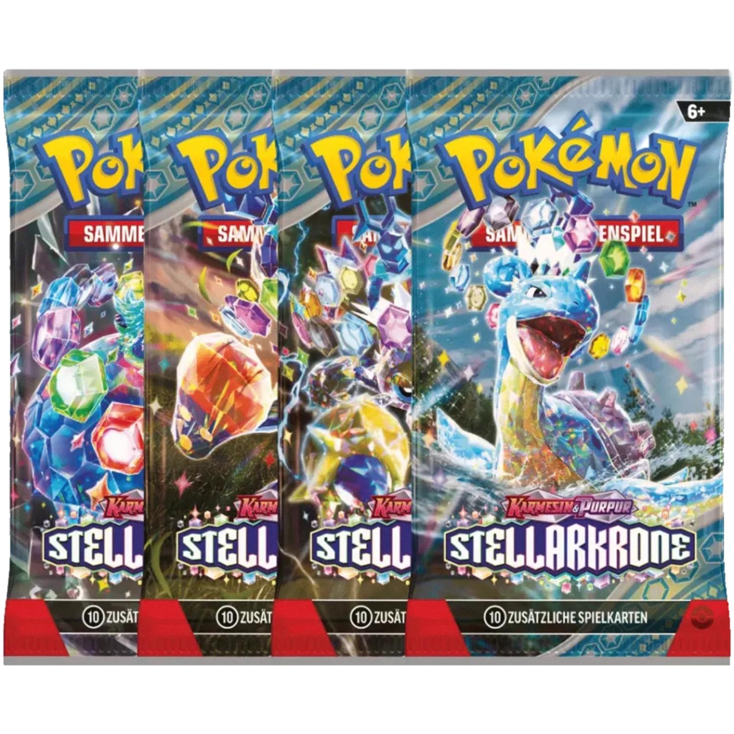 Pokémon Karmesin & Purpur Stellarkrone Booster Display deutsch