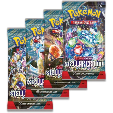 Pokémon Scarlet & Violet Stellar Crown Booster Display englisch