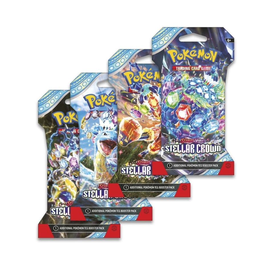 Pokémon Scarlet & Violet Stellar Crown Sleeved Booster englisch