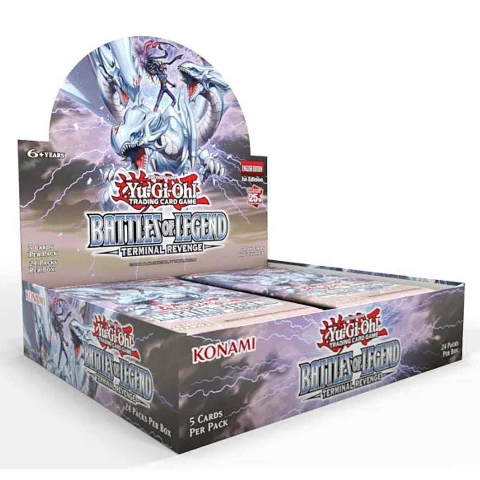 Yu-Gi-Oh! Battles of Legend Terminal Revenge Booster Display englisch