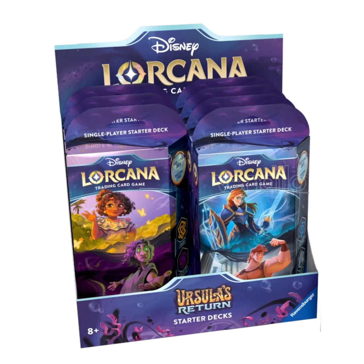 Disney Lorcana Ursulas Return Starter Deck Display englisch