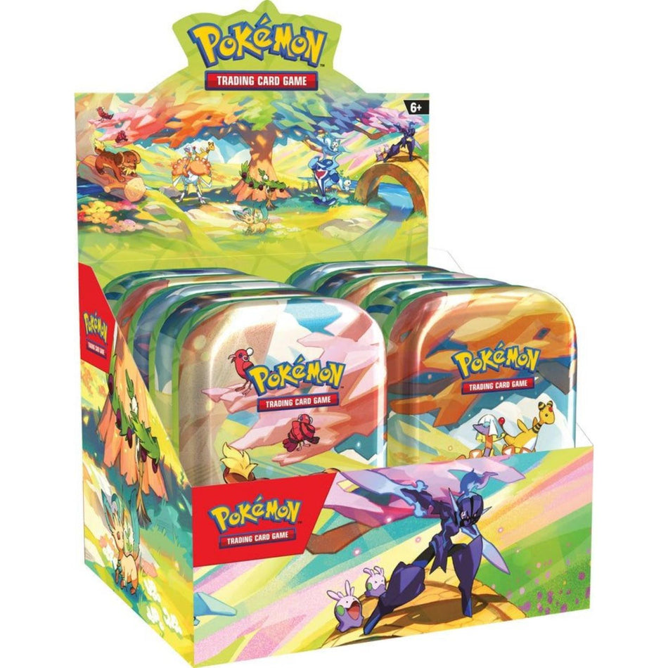 Pokémon Vibrant Paldea Mini Tin Display englisch