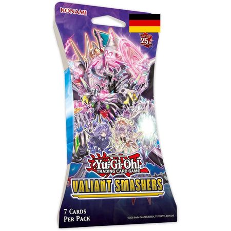 Yu-Gi-Oh! Valiant Smashers 20 Blister Inner Case deutsch