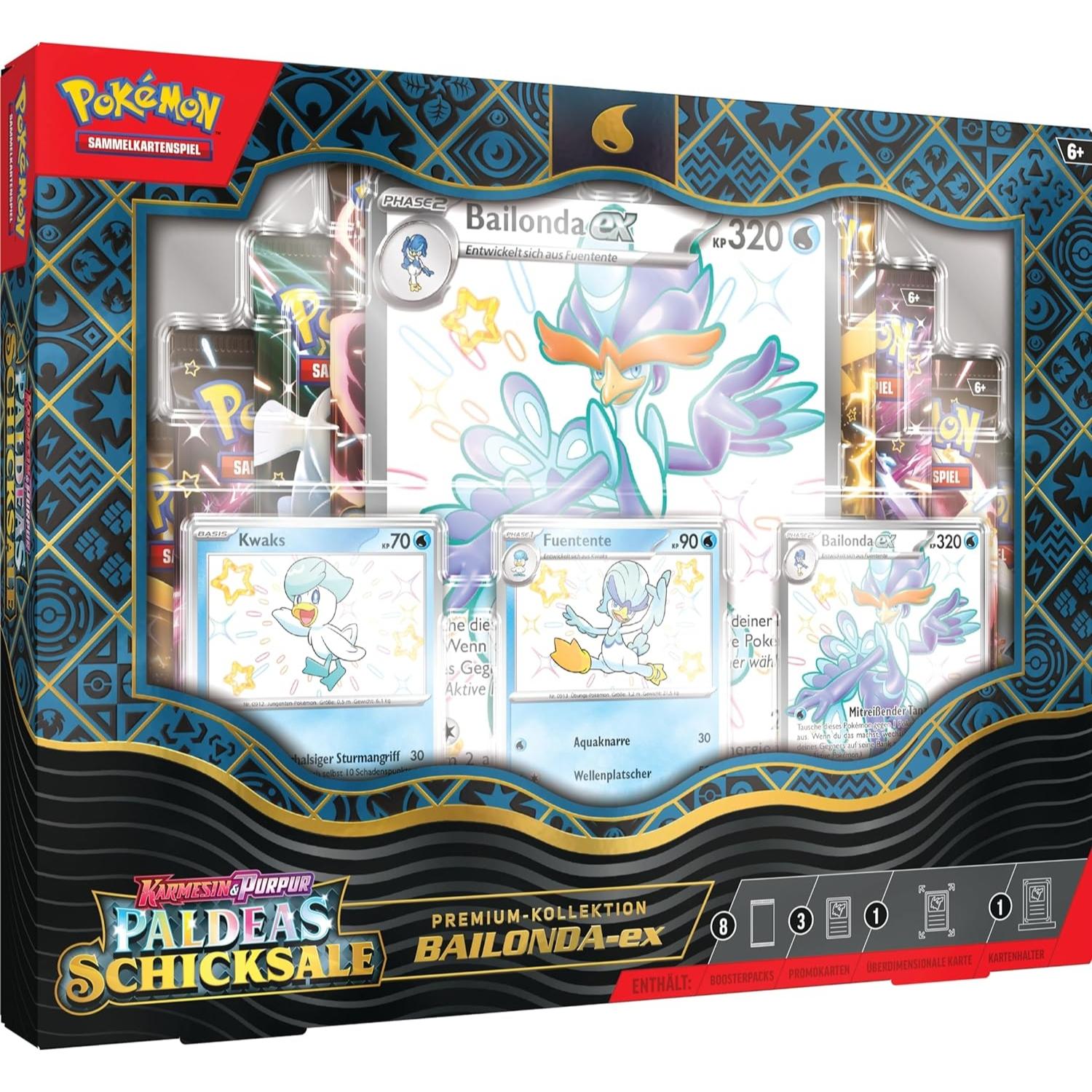 Pokemon Paldeas Schicksale Bailonda Premium Kollektion deutsch