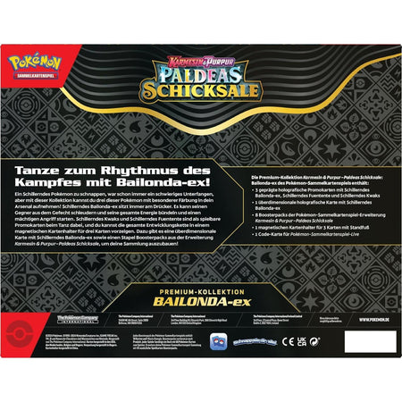 Pokemon Paldeas Schicksale Bailonda Premium Kollektion deutsch