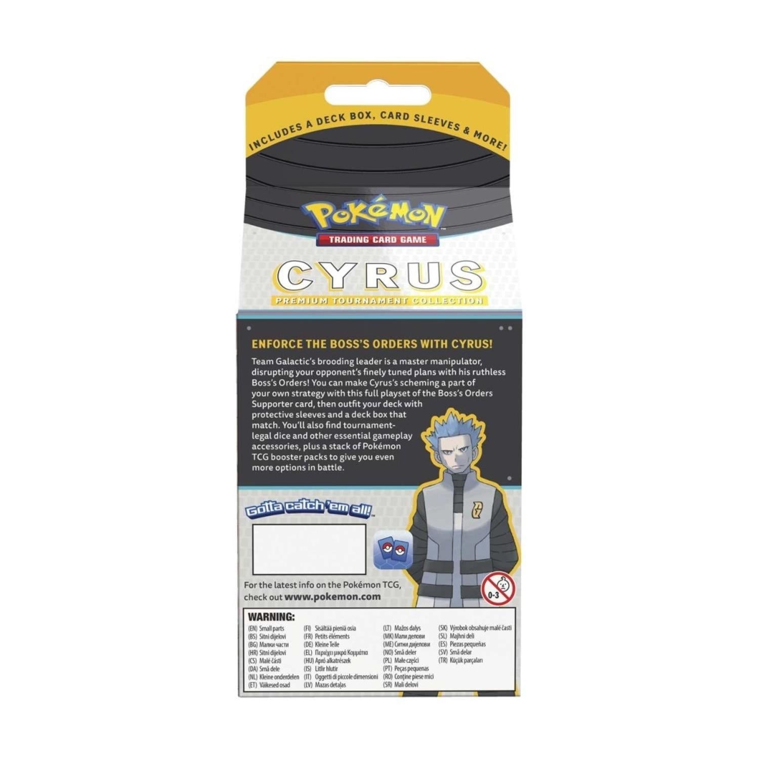 Pokemon Cyrus Premium Tournament Collection englisch