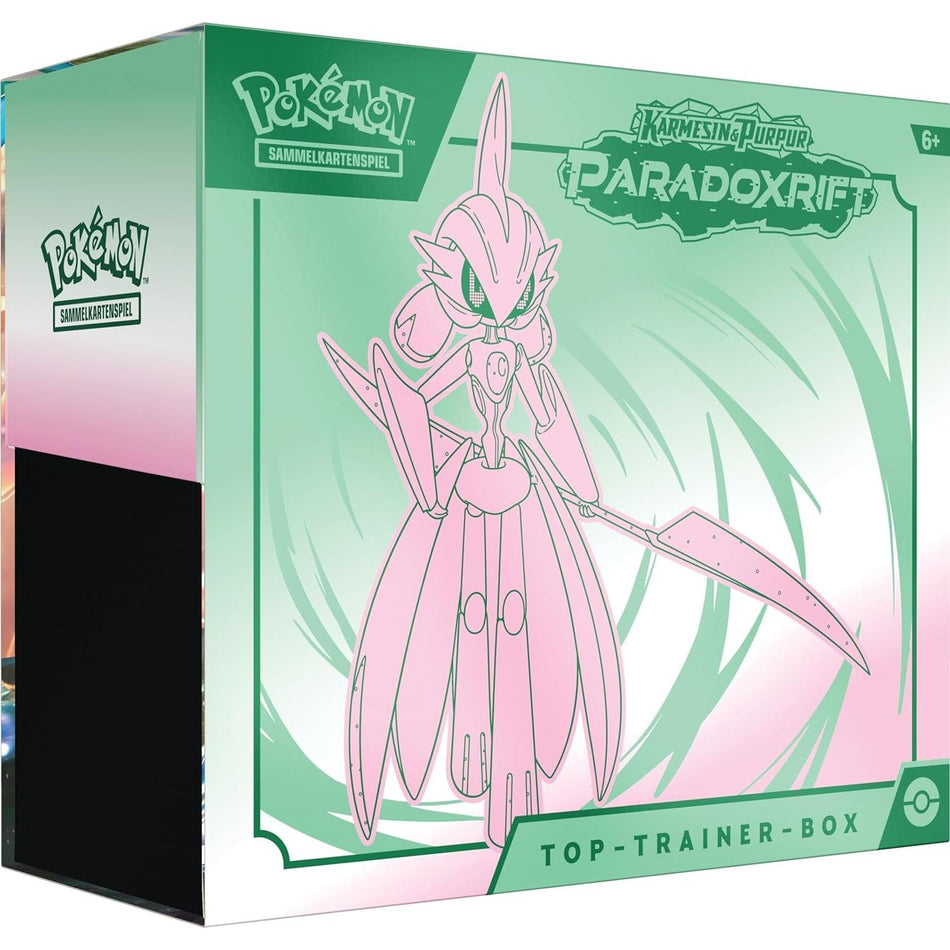 Pokemon Scarlet & Violet Paradox Rift Top Trainer Box Eisenkrieger deutsch