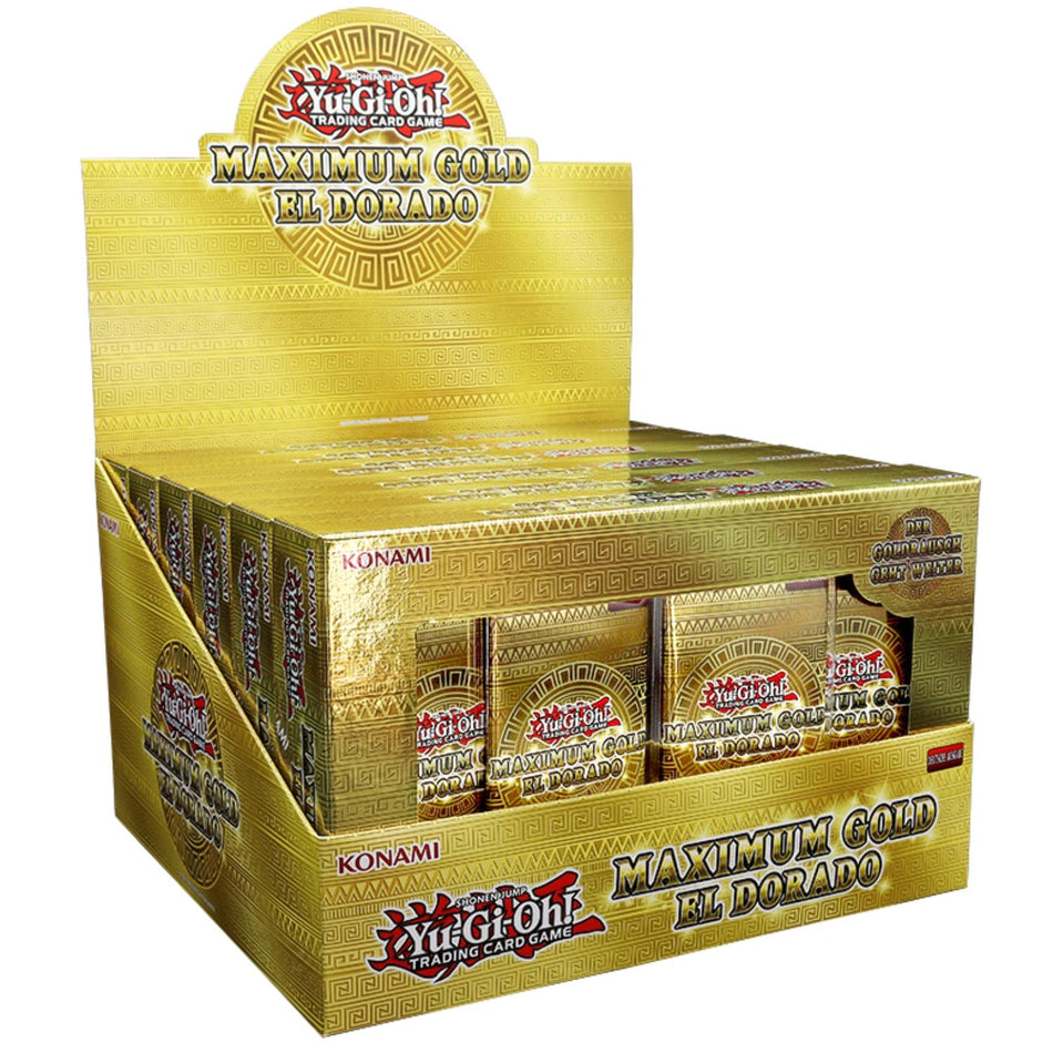 YU-Gi-Oh! Maximum Gold El Dorado Unlimited 6 Box Reprint englisch