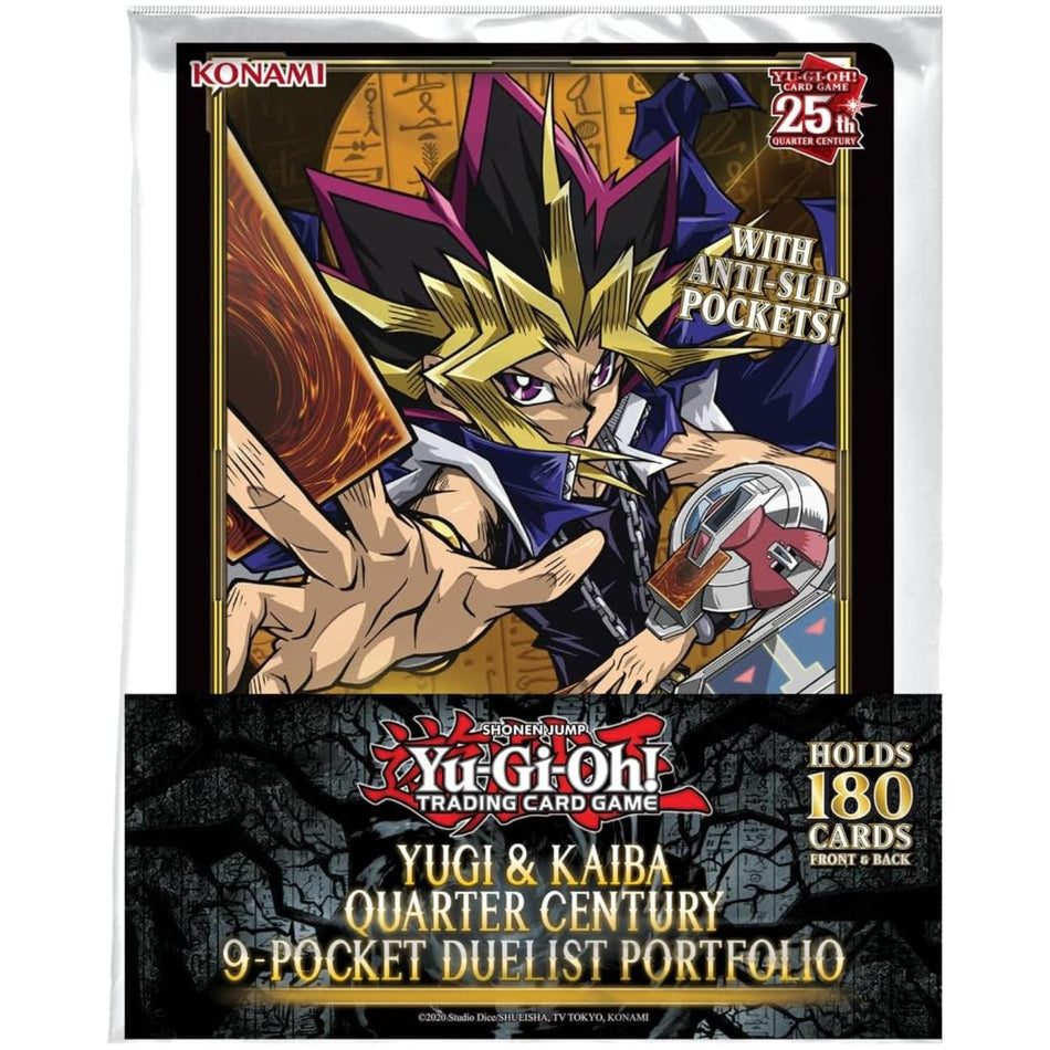 Yu-Gi-Oh! Yugi & Kaiba Quarter Century 9 Pocket Portfolio