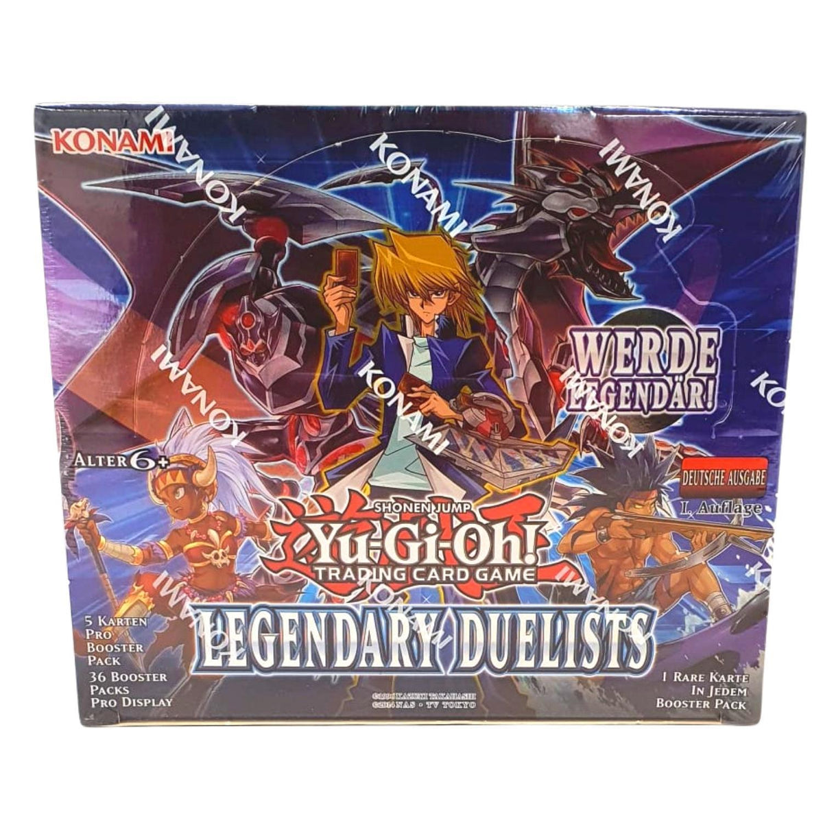 Yu-Gi-Oh! Duelist Pack Legendary Duelists Display 1. Auflage deutsch sealed