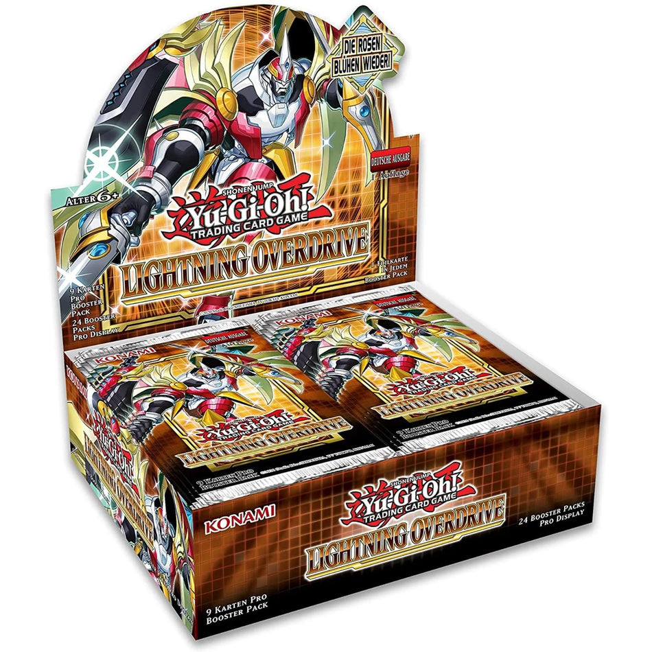 Yu-Gi-Oh! Lightning Overdrive Booster Display deutsch