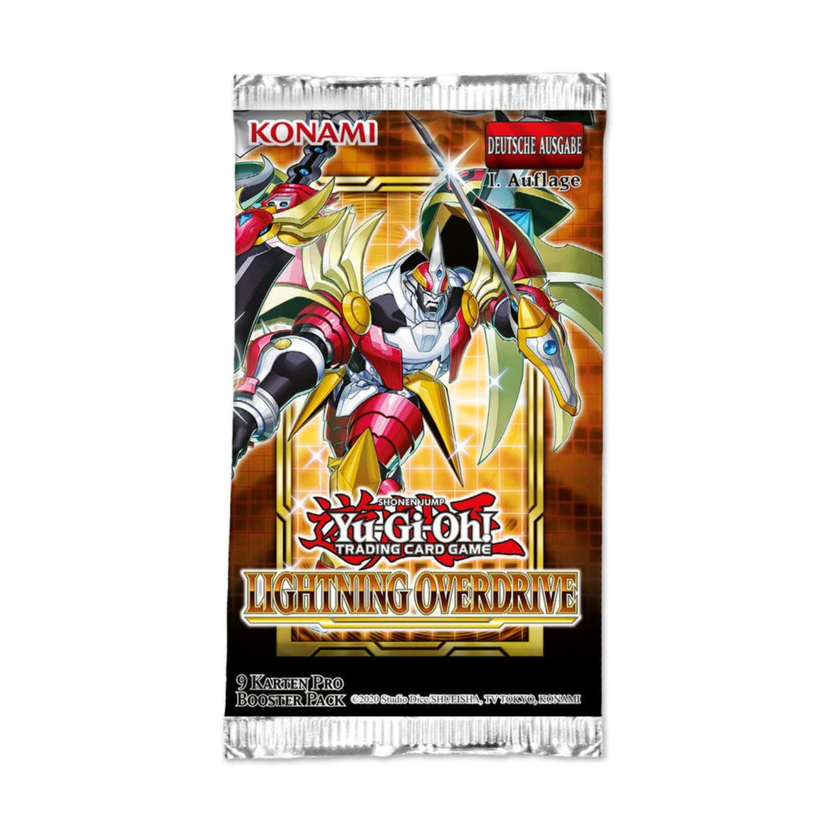 Yu-Gi-Oh! Lightning Overdrive Booster Display deutsch