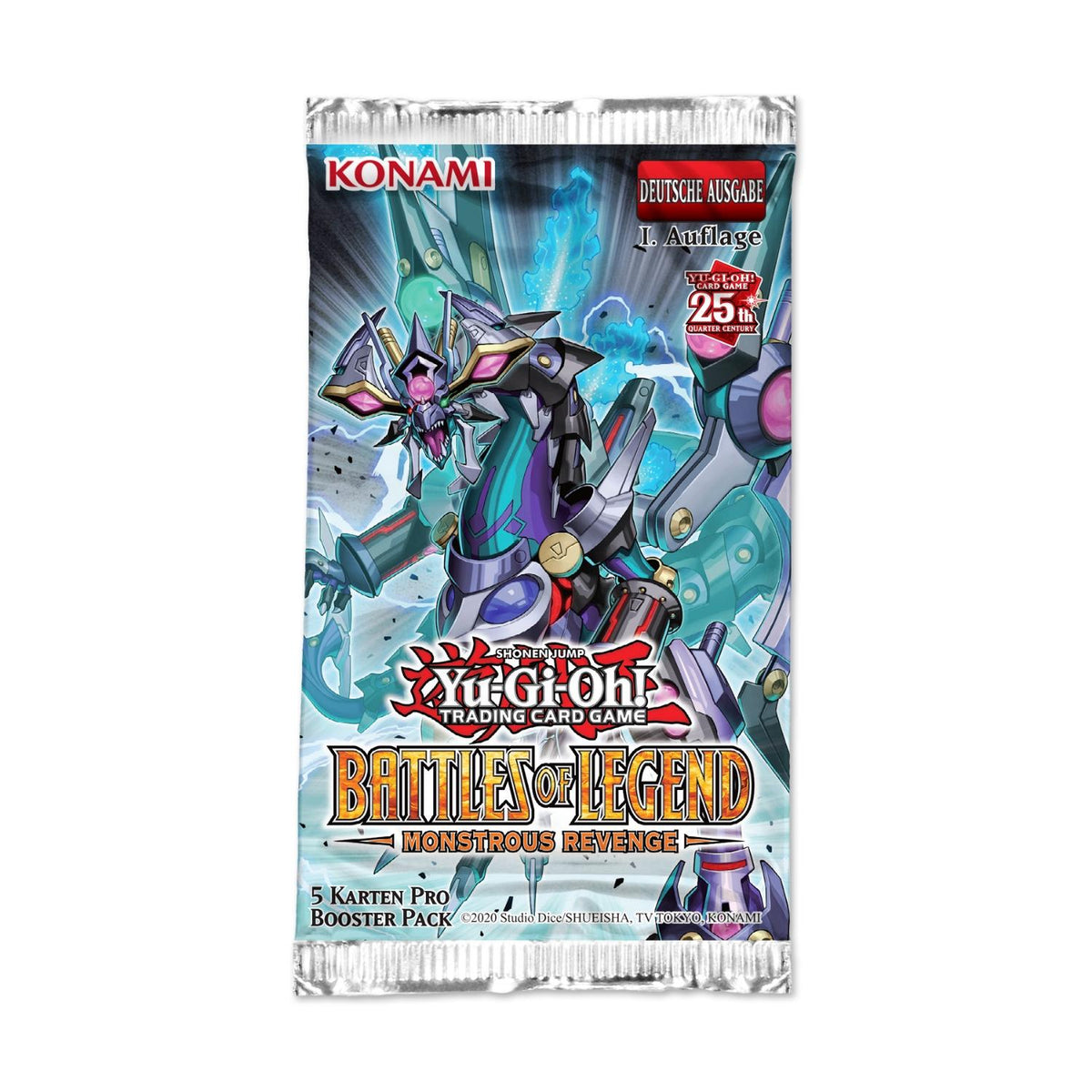 Yu-Gi-Oh! Battles of Legend Monstrous Revenge Display deutsch