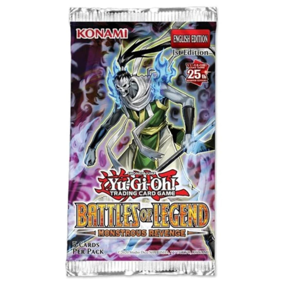  Yu-Gi-Oh! Battles of Legend Monstrous Revenge Display englisch