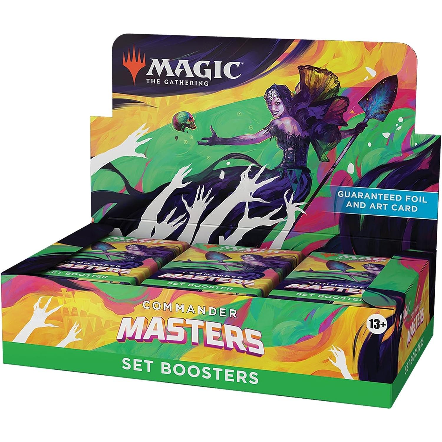 Magic The Gathering Commander Masters Set Booster Display englisch