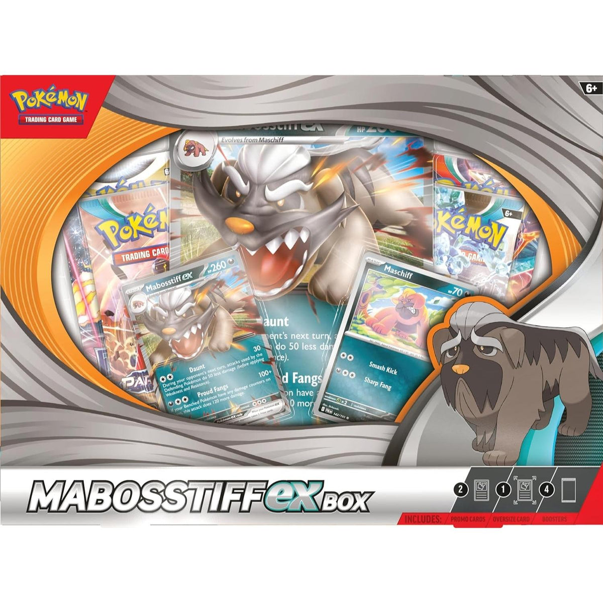 Pokemon Mabosstiff ex Box englisch