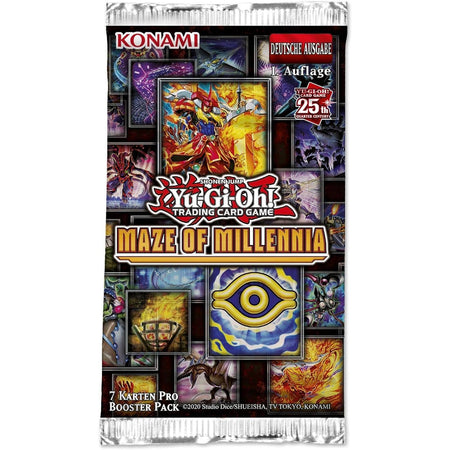 Yu-Gi-Oh! Maze of Millennia Sleeved Booster deutsch