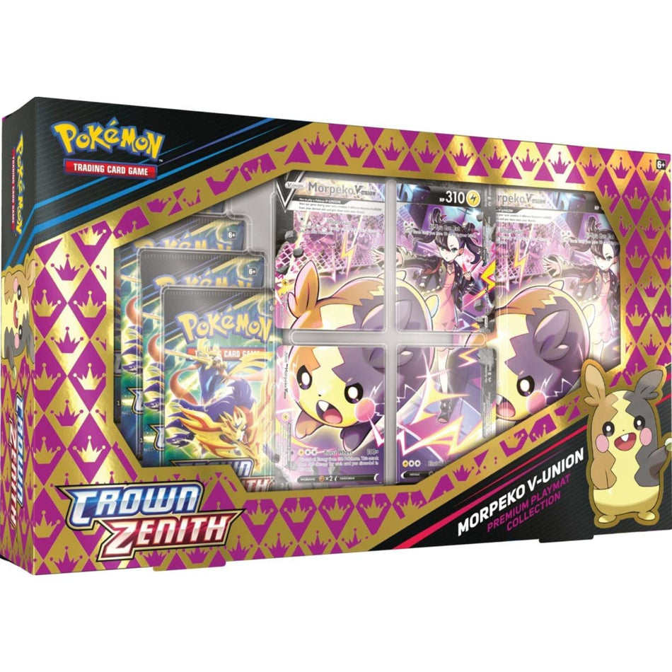 Pokemon Crown Zenith Morpeko V-UNION Premium Playmat Collection englisch