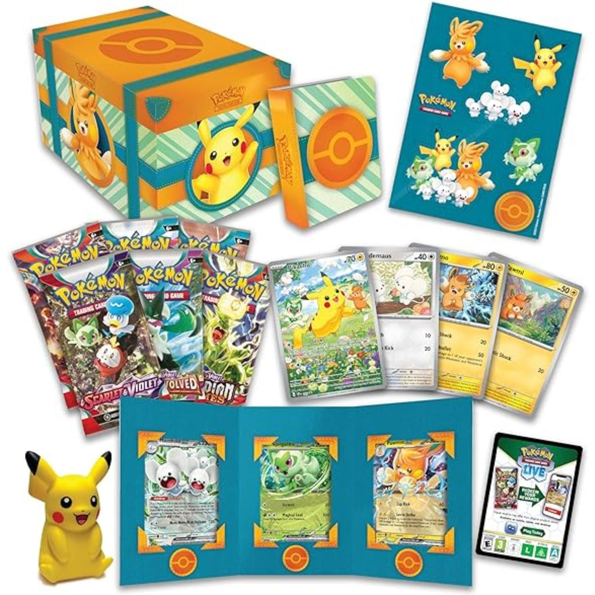 Pokemon Paldea Adventure Chest deutsch