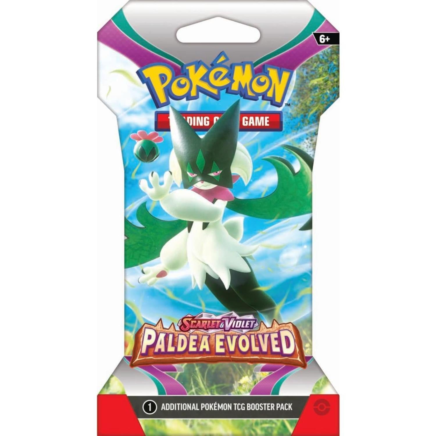 Pokemon Scarlet & Violet Paldea Evolved Sleeved Booster englisch