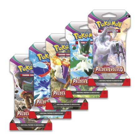 Pokemon Scarlet & Violet Paldea Evolved Sleeved Booster englisch