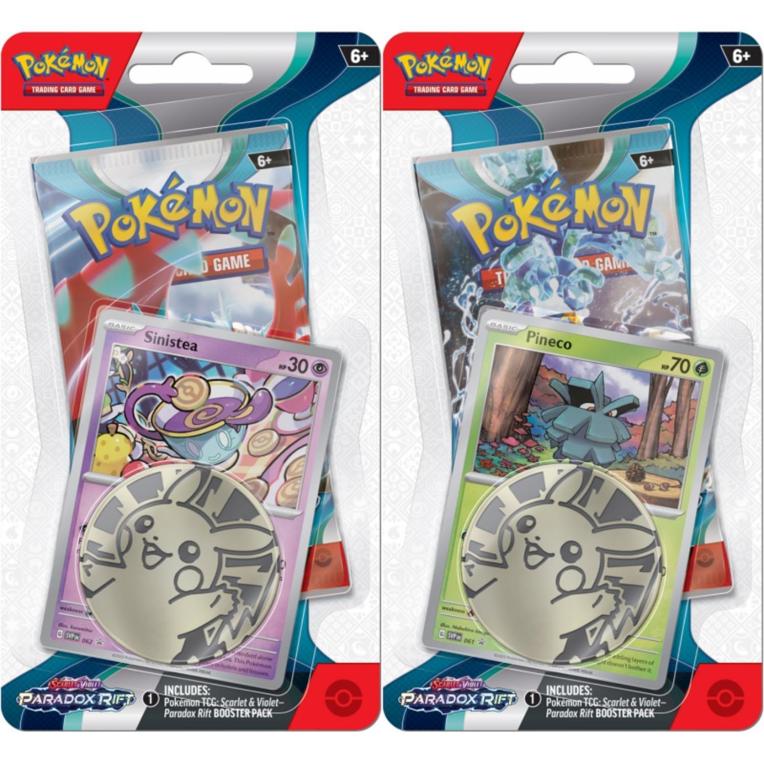 Pokemon Scarlet & Violet Paradox Rift 1 Pack Blister Set englisch