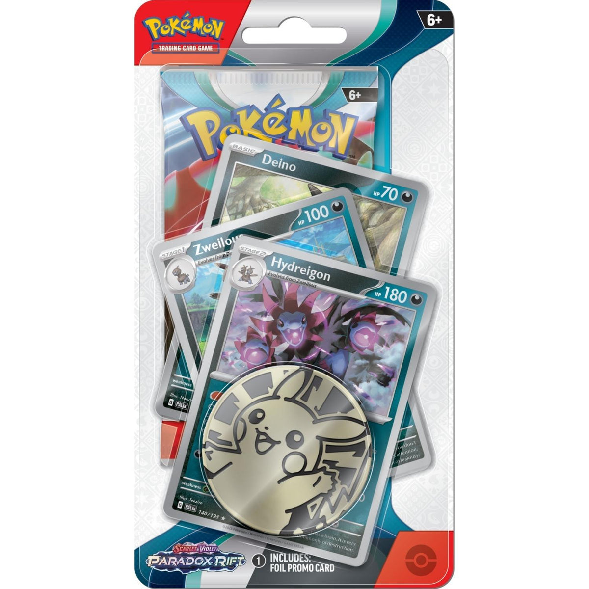 Pokemon Scarlet & Violet Paradox Rift Premium Checklane Blister Set englisch