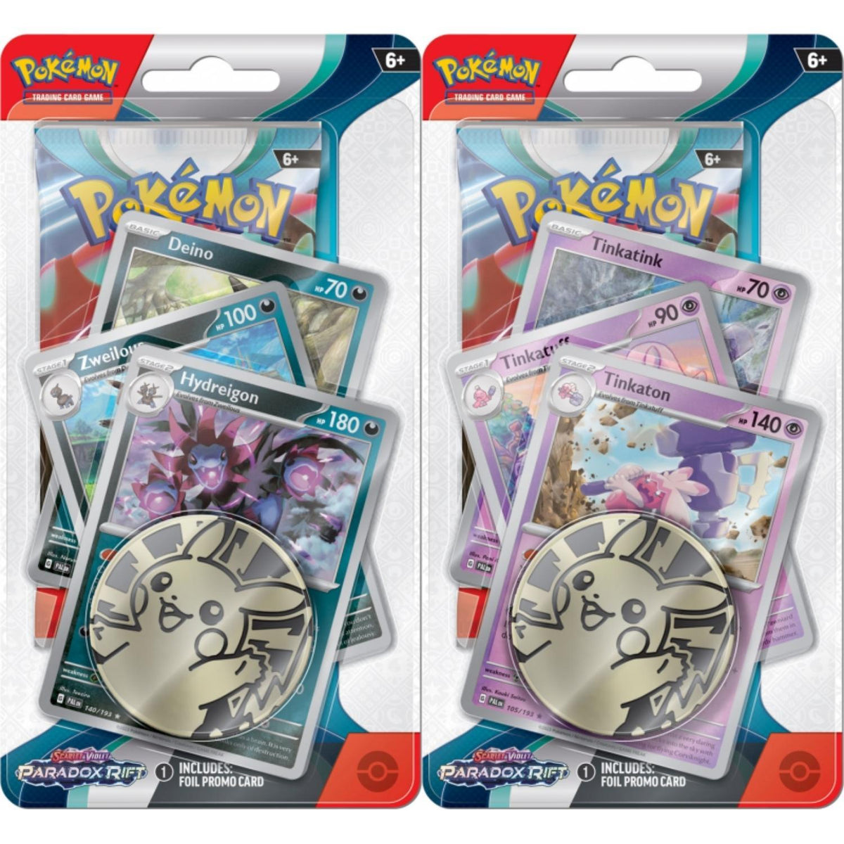 Pokemon Scarlet & Violet Paradox Rift Premium Checklane Blister Set englisch