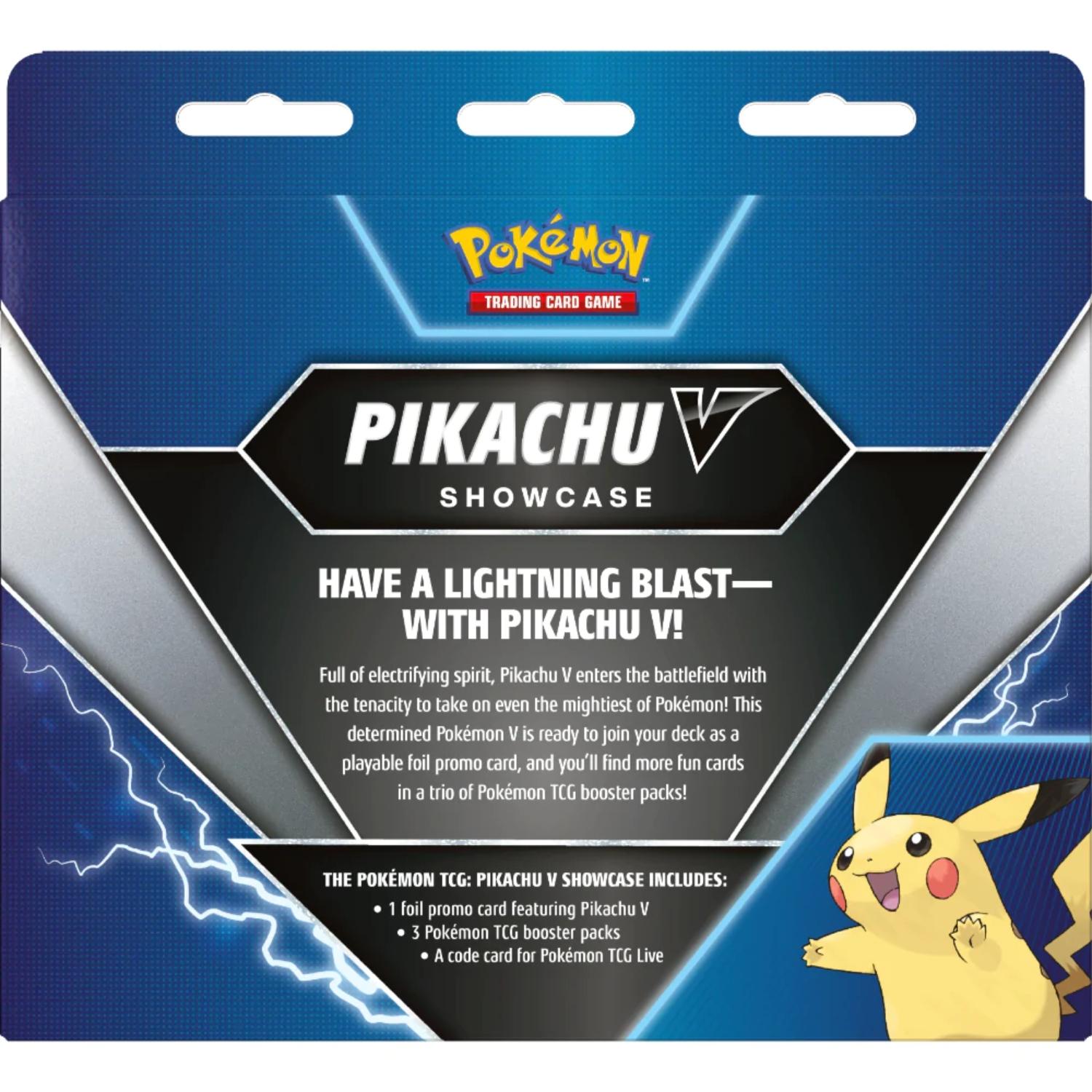 Pokemon Pikachu V Showcase englisch