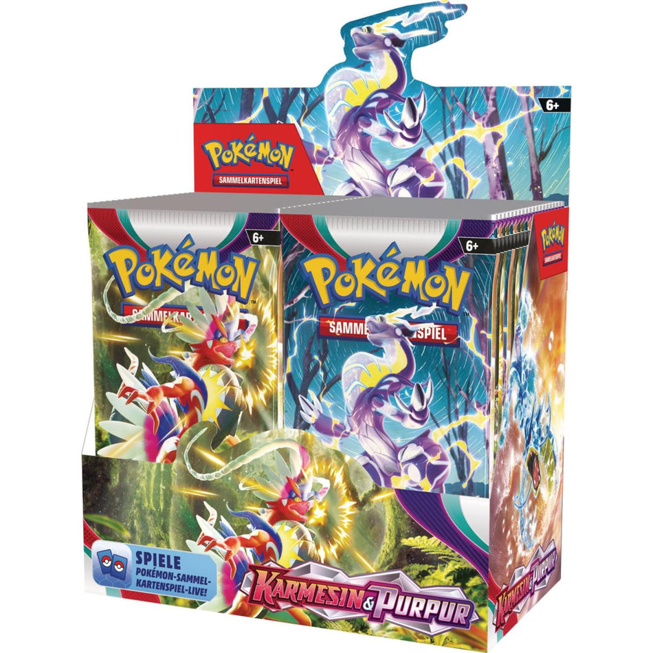 Pokemon Karmesin & Purpur 36 Booster Display deutsch