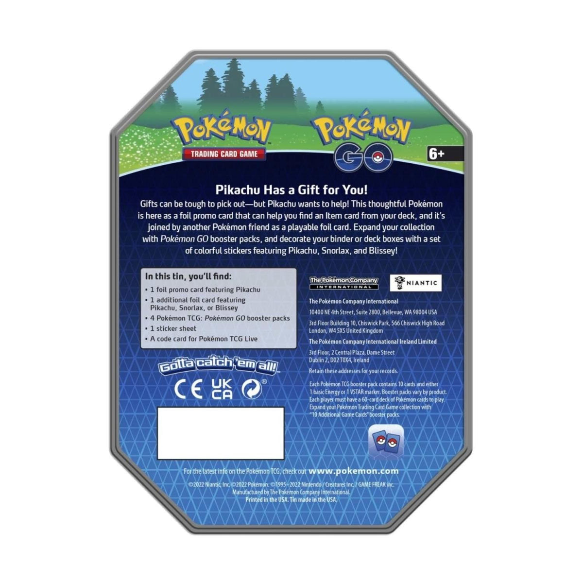 Pokemon GO Tin Box Blissey englisch