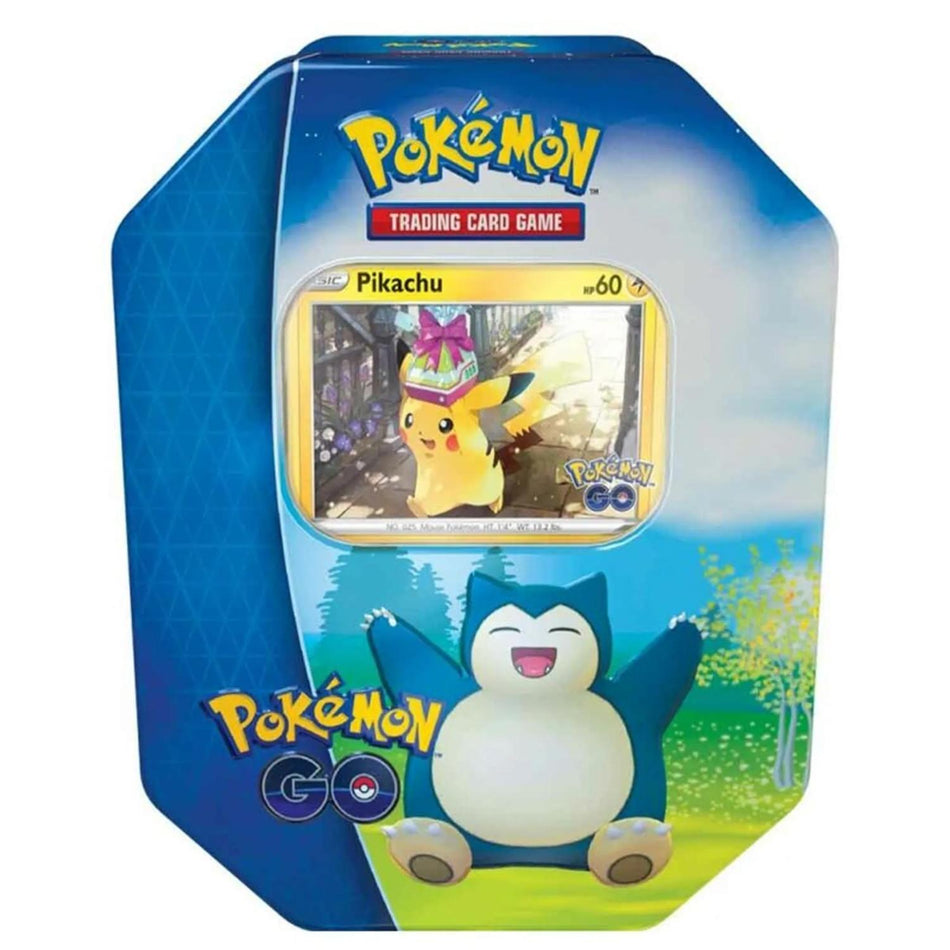 Pokemon GO Tin Box Snorlax englisch