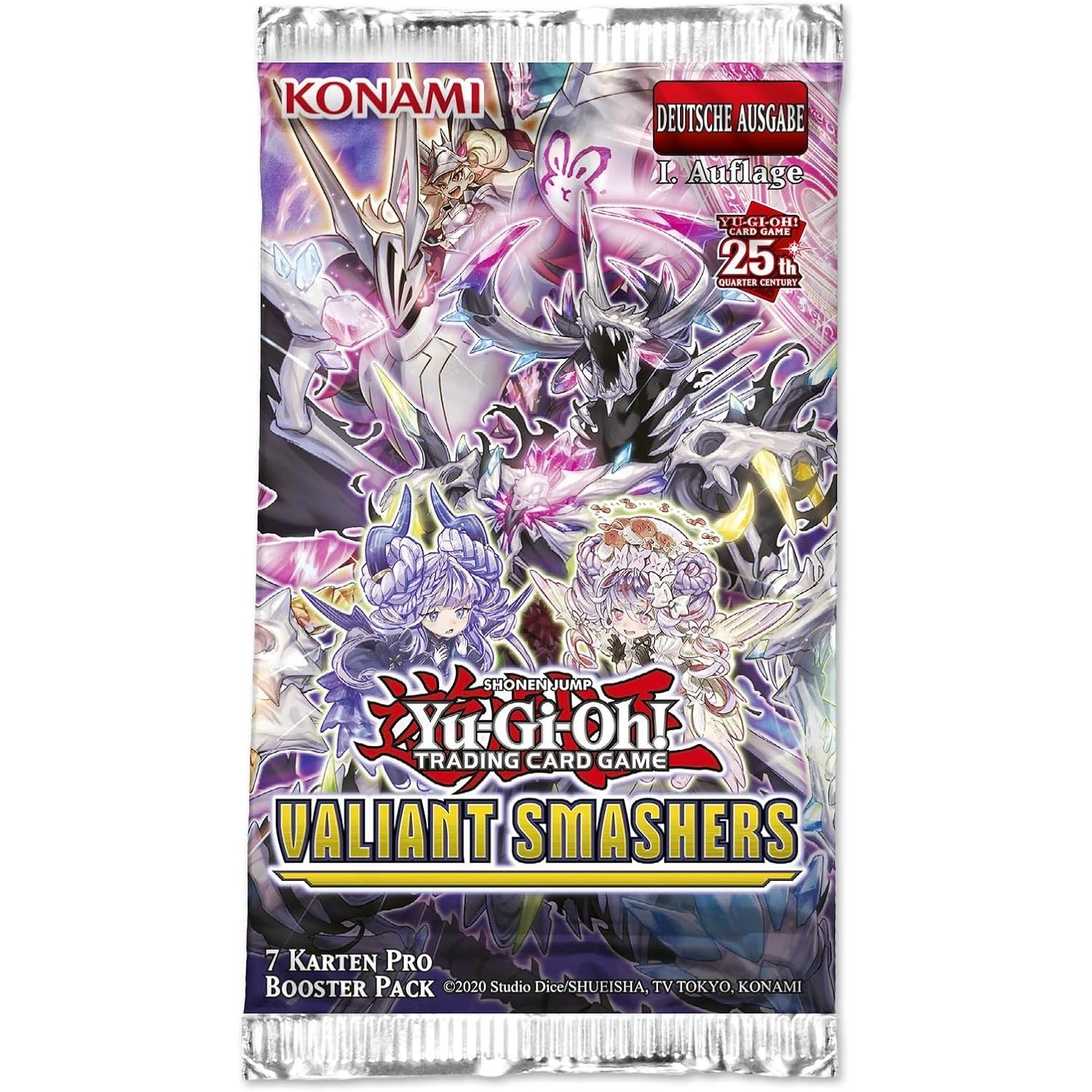 Yu-Gi-Oh! Valiant Smashers 3 Pack Tuckbox deutsch