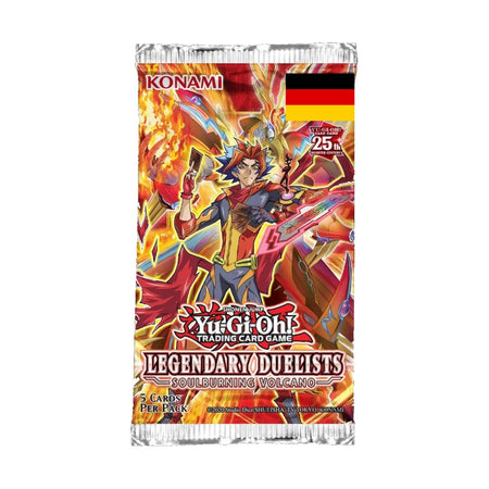 Yu-Gi-Oh! Legendary Duelists Soulburning Volcano Booster Display deutsch