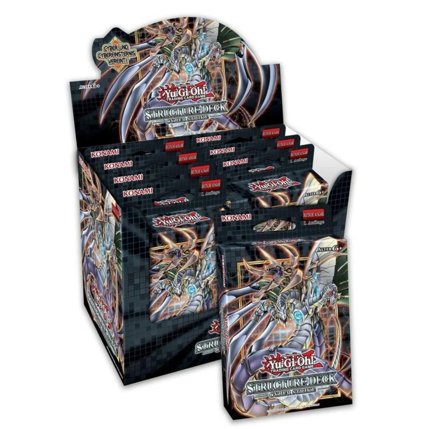 Yu-Gi-Oh! Structure Deck Cyber Strike Display Box deutsch