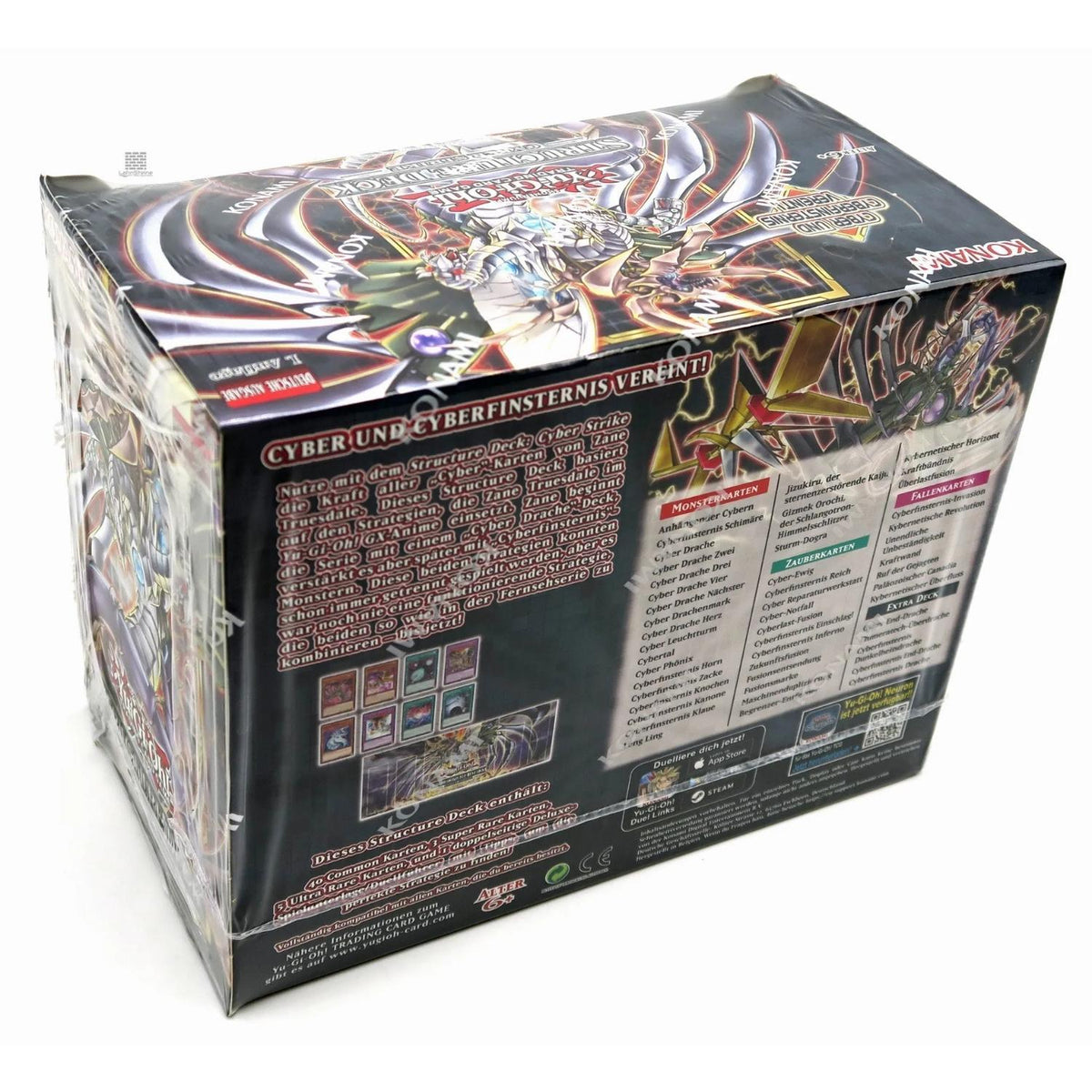 Yu-Gi-Oh! Structure Deck Cyber Strike Display Box deutsch