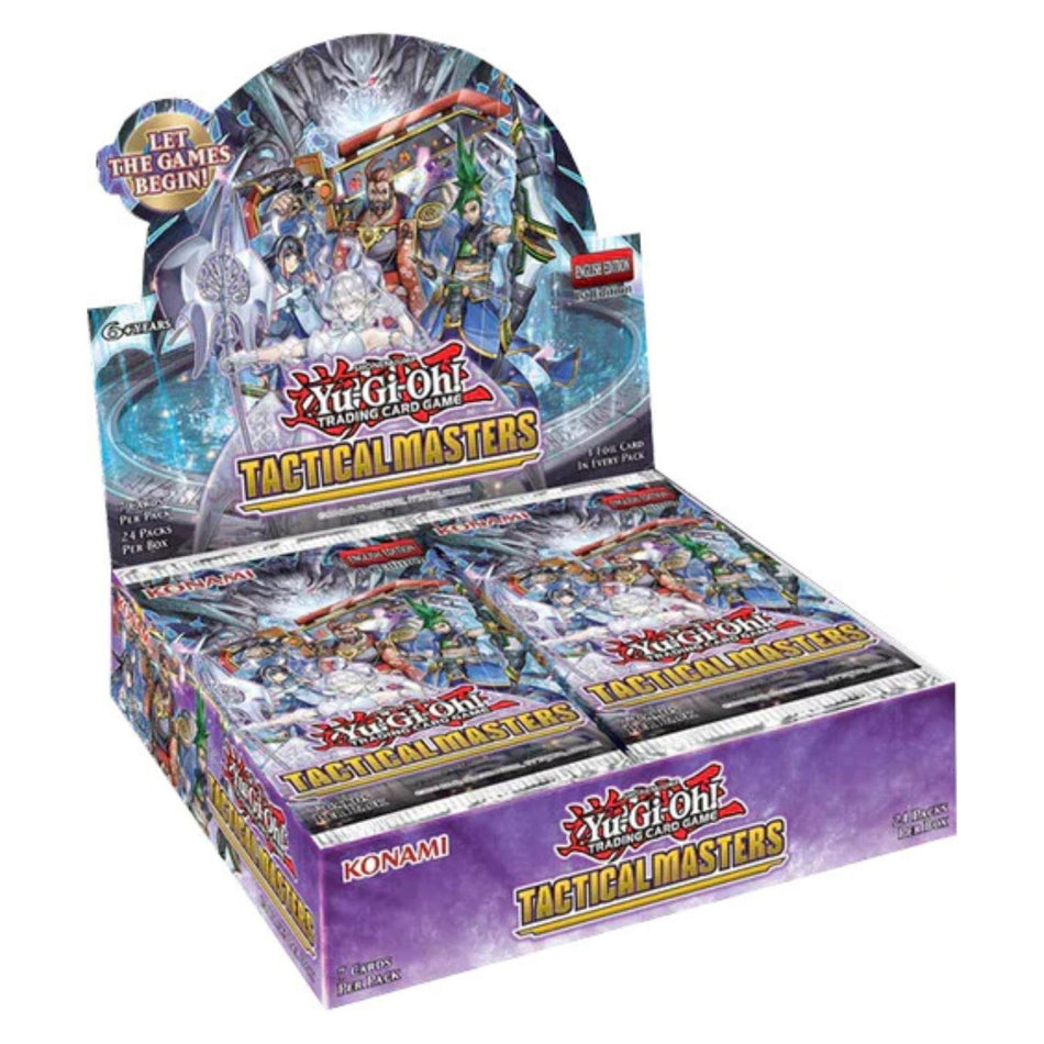 Yu-Gi-Oh! Tactical Masters Display 24 Booster Box sealed englisch