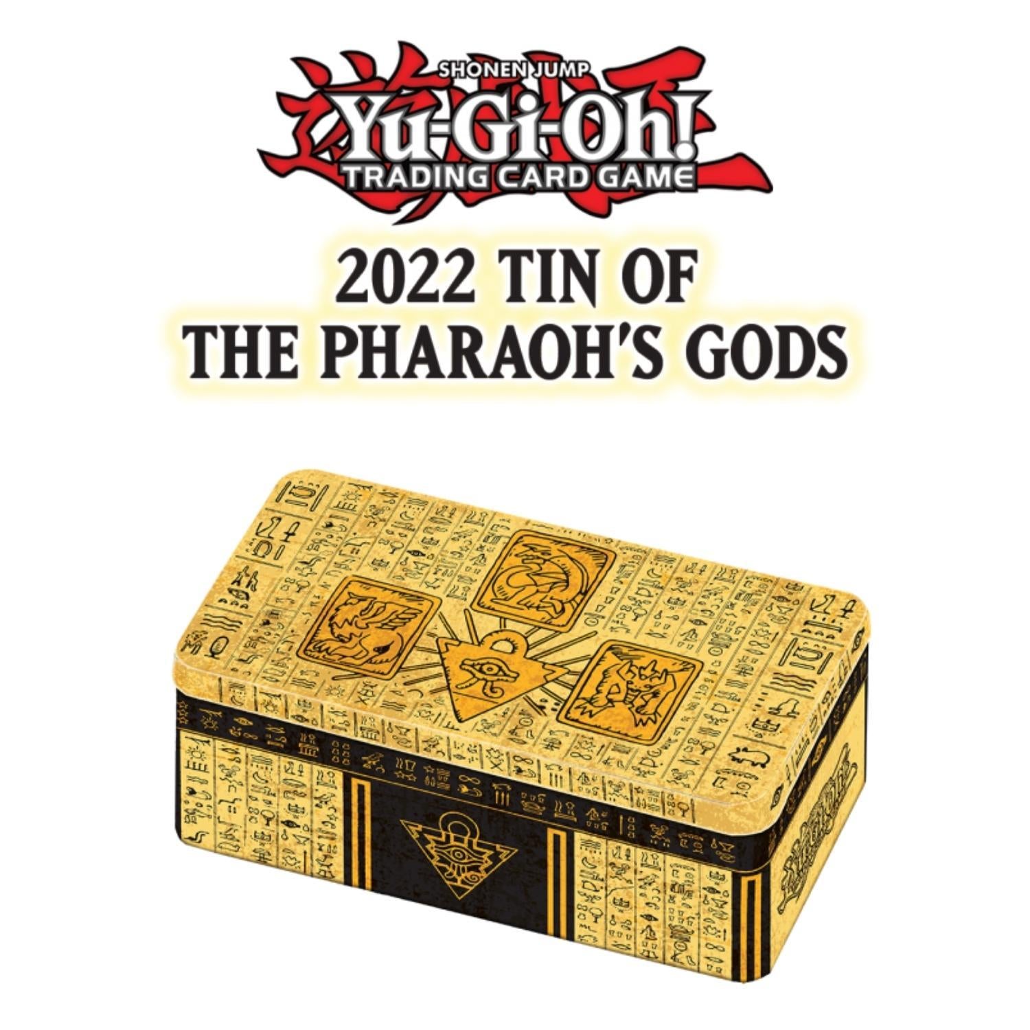 YuGiOh! 2022 Tin des Pharaohs Gods Mega Tin Box englisch